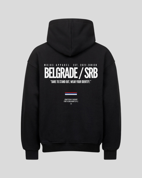IDENTITY: BELGRADE. X OVERSIZED HOODIE