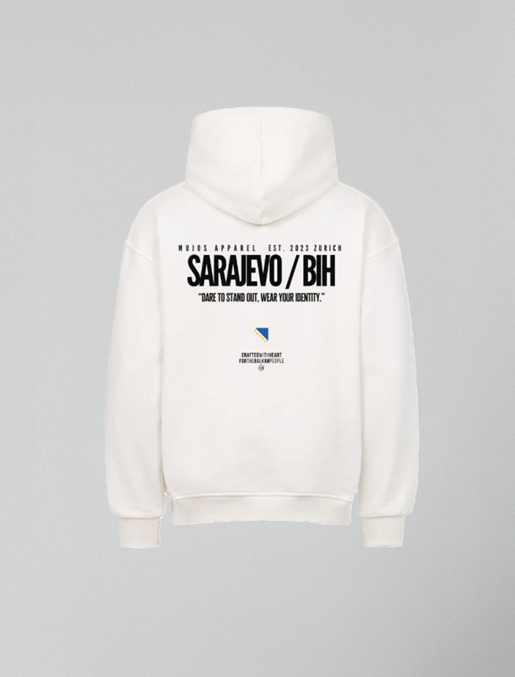 IDENTITY: SARAJEVO. X OVERSIZED HOODIE