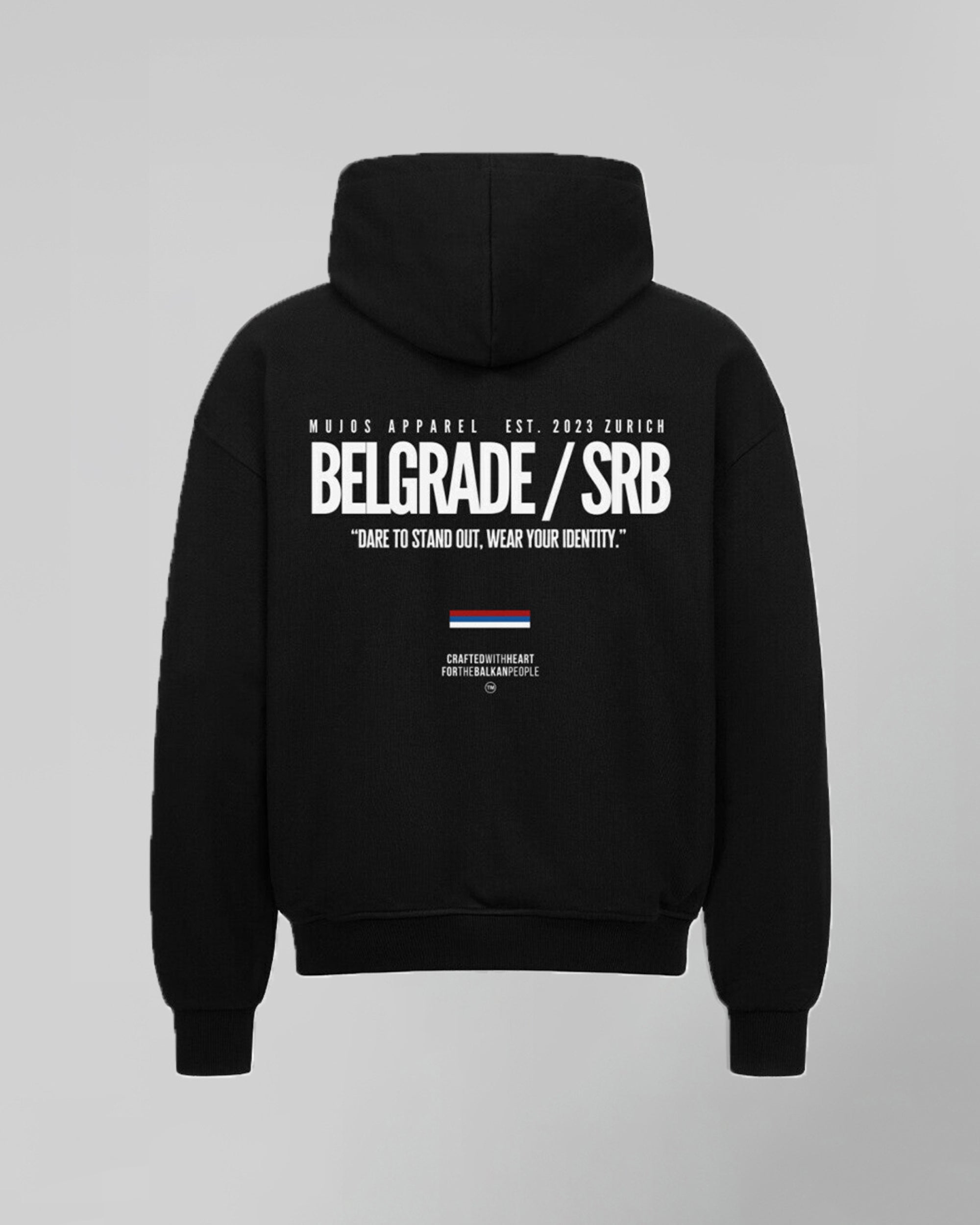 Identity: Belgrade. x Oversized Zipper