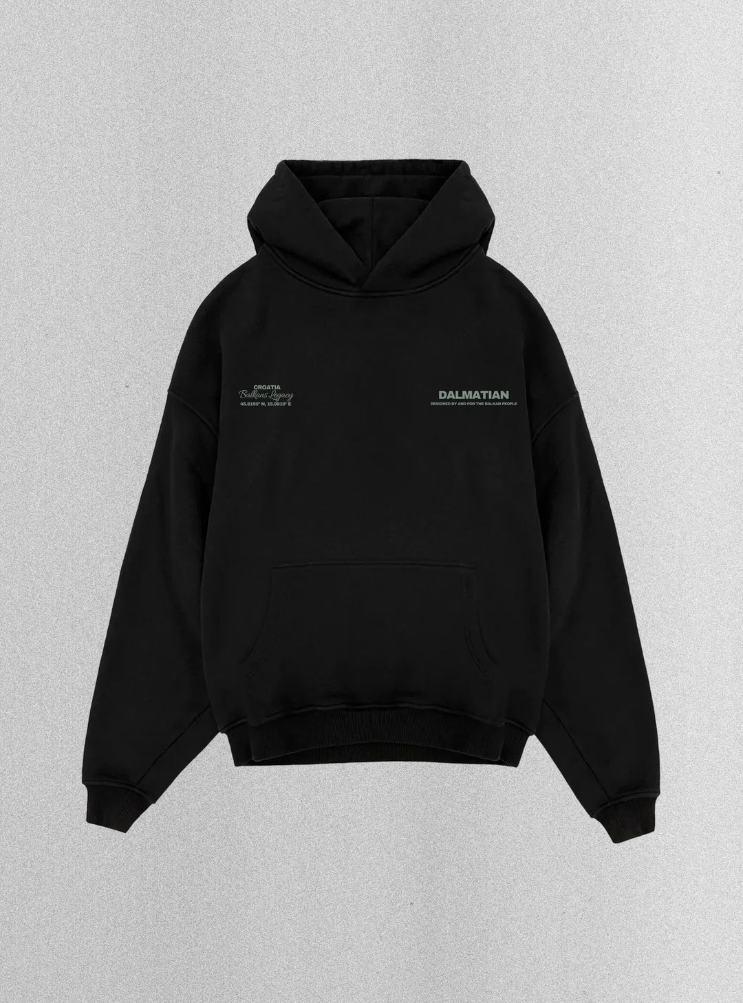 Dalmatian Mind x Oversized Hoodie 🇭🇷