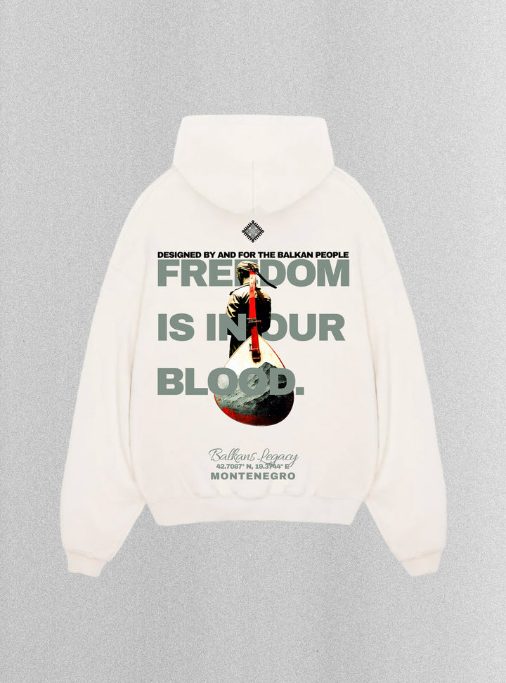 Freedom in our blood. x Oversized Hoodie 🇲🇪