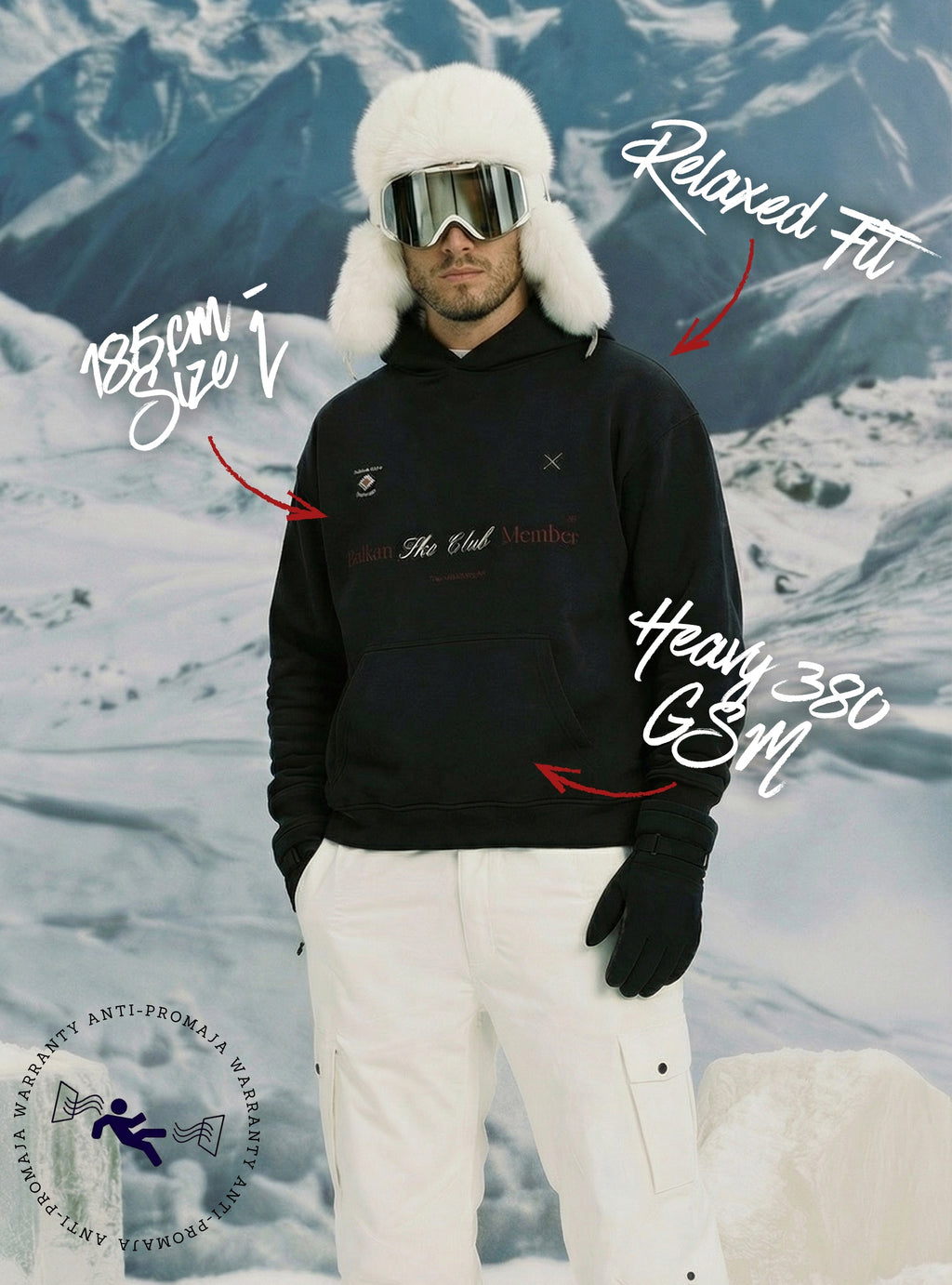 Balkan Ski Club x Member Hoodie