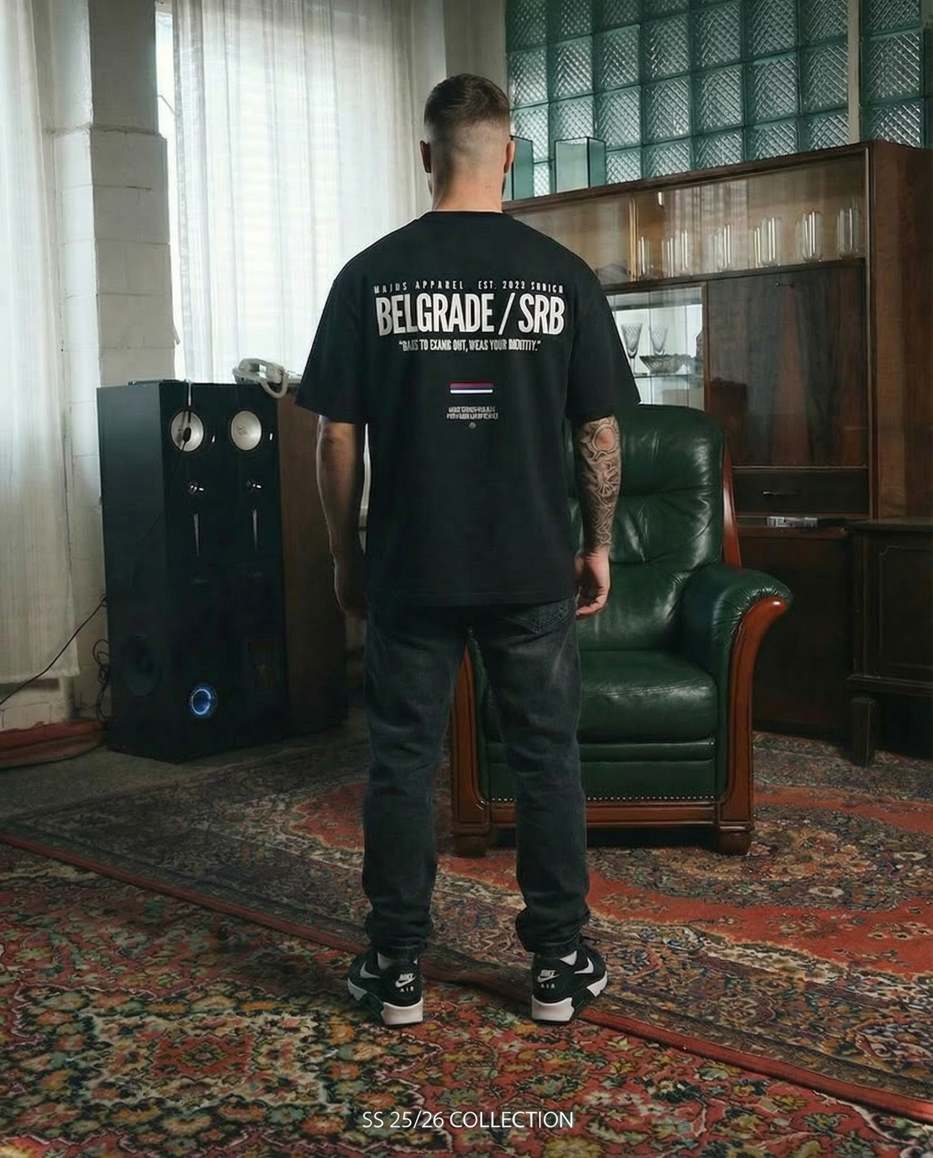 IDENTITY - BELGRADE. X OVERSIZED SHIRT