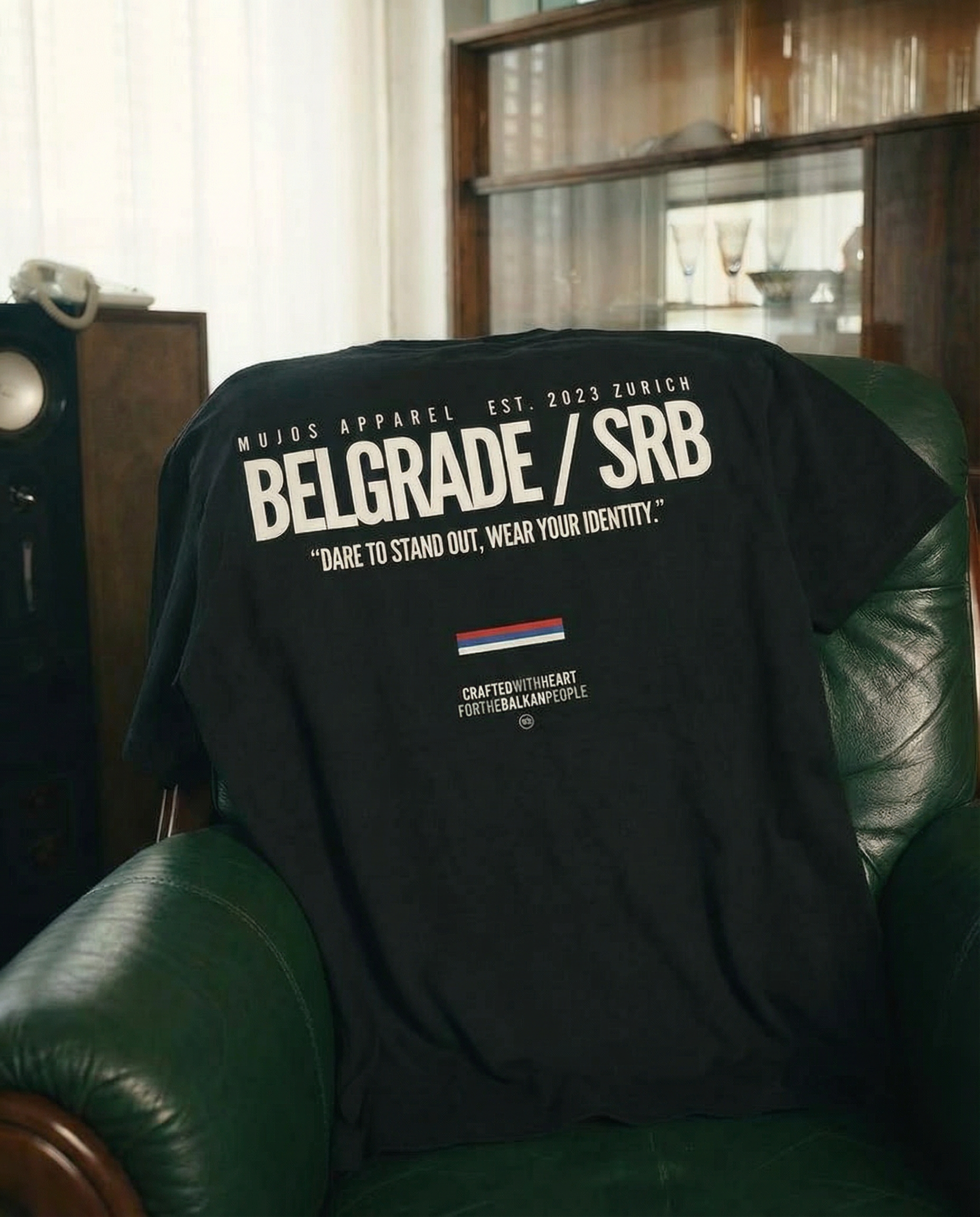 IDENTITY - BELGRADE. X OVERSIZED SHIRT